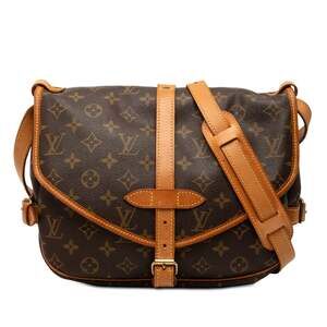 Louis Vuitton Saumur Handbag Canvas 30 #260352L10B